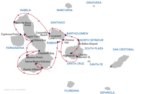 FERNANDINA - 8 Days Cruise